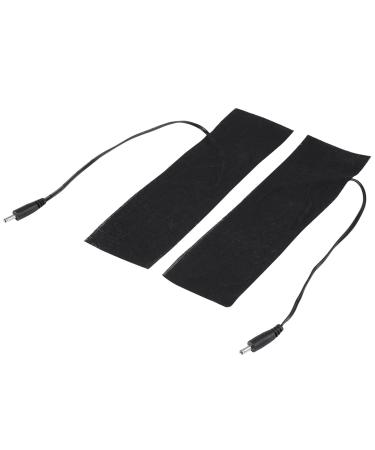 USB Carbon Fiber Heating Element Pillows - Washable Foldable Foot Warmers | 5V Electric Heating 19.6 x 6 cm Black - Buy Online on SooperMarket.com