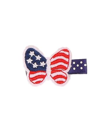 American Flag Hair Clips - Patriotic 4th of July Independence Day Accessories for Kids - Buy Online on SooperMarket.com