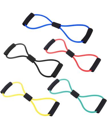 Figure 8 Resistance Band - Arm Back & Shoulder Training Elastic Rope for Home Workouts Yoga & Physical Therapy - Green - Buy Online on SooperMarket.com