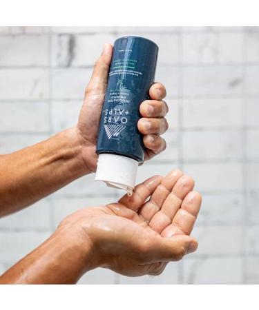Oars + Alps Men's Sulfate Free Hair Shampoo - Alpine Tea Tree Infused - 12 Fl Oz - Buy Online on SooperMarket.com