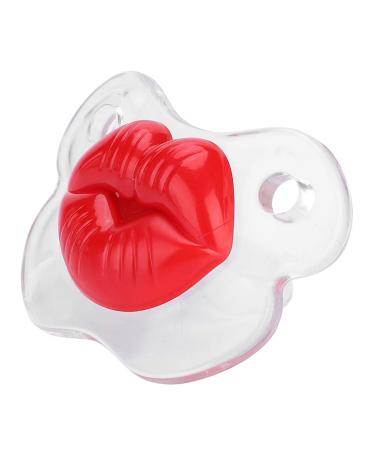 Soft Silicone Baby Pacifier - Food-Grade Funny Pig Nose Design for Newborn Comfort - Little Cherry - Buy Online on SooperMarket.com
