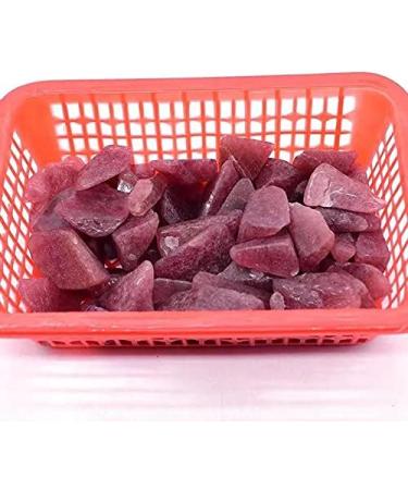 300g Natural raw Polished Strawberry Quartz Crystal Stones - Buy Online on SooperMarket.com