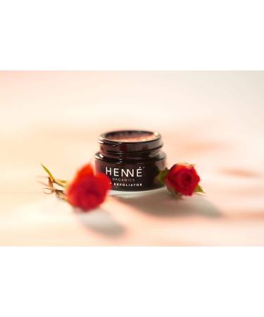 Henn Organics Lip Exfoliator - Natural Rose Diamonds Sugar Scrub - Buy Online on SooperMarket.com