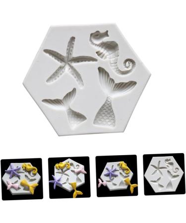 MAGICLULU DIY Baking Mold 6 Pcs Mold Silica Gel Household Polymer Clay Silicone Sweet Mould 9X7.5X0.8CMx3pcs Greyx3pcs - Buy Online on SooperMarket.com