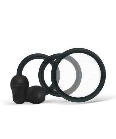 Stethoscope Replacement Parts Kit - Diaphragm & Ear Tips Compatible with Littmann Cardiology & Classic - Adult & Pediatric - Black - Buy Online on SooperMarket.com