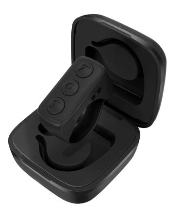 TikTok Remote Control Kindle App Page Turner, Bluetooth Camera Video Recording Remote, TIK Tok Scrolling Ring for iPhone, iPad, iOS, Android - Black