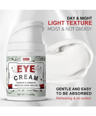Premium Anti-Aging Eye Cream for Dark Circles Puffiness & Wrinkles - Hydrating Under Eye Treatment for Sensitive Skin - 1.7 OZ - Buy Online on SooperMarket.com