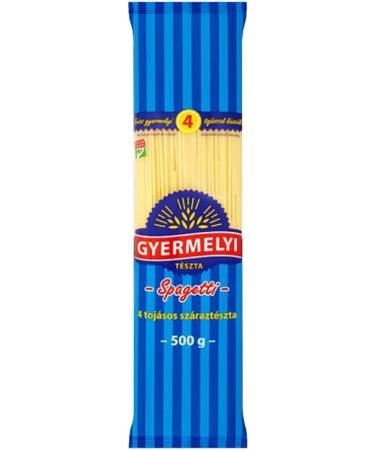 Gyermelyi Spaghetti Pasta 500 g Pack of 2 - Buy Online on SooperMarket.com