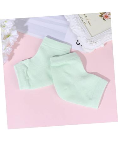 minkissy 2 Pairs High Heels for Men Socks for Men Plantar Socks Heel Socks Heel Sleeve Silicone Foot Heel Anti-Crack Socks Gel Socks Moisturizing Gel Socks Socks Toe Socks - Buy Online on SooperMarket.com