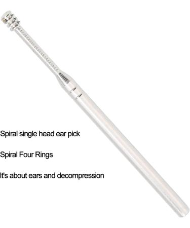 7Pcs Portable Stainless Steel Ear Wax Cleaner Tool Set - Earwax Cleaning Kit - Buy Online on SooperMarket.com