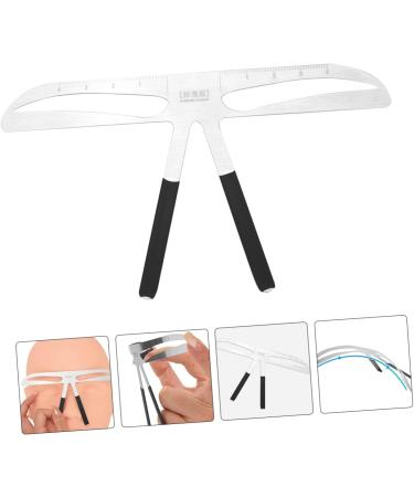 Healeved Tattooing Eyebrow Ruler Eyebrow Stencils Eyebrow Measure Tool Eyebrow Trimming Stainless Steel - Buy Online on SooperMarket.com
