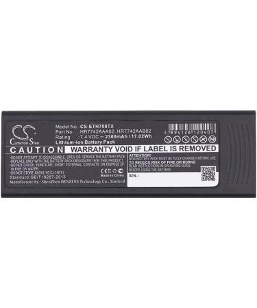 2300mAh Replacement Battery for EADS HR7742AAA02 HR7742AAB02 P3G TPH700 - Optimize Power & Performance | International Shipping - Buy Online on SooperMarket.com