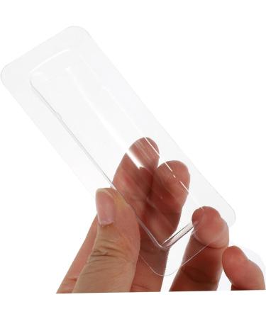 Buy NOLITOY 72 Pcs Transparent Lipstick Clips - Portable Lip Balm Pouches for Display & Storage | Clear Lip Balm Holders - Buy Online on SooperMarket.com