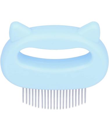 Cat Grooming Comb Moderately Bent Comfortable Grip Durable Cat Shell Comb Environmentally Friendly for Dog for Cat(blue) - Buy Online on SooperMarket.com