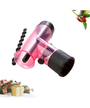 Baluue Hair Dryer Nozzle Curly Hair Roller Wave Hairdressing Tool Hair Dryer Curls Styling Connectors Rosy 1 - Buy Online on SooperMarket.com