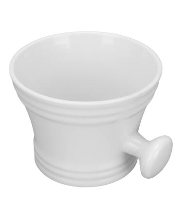 Razor cup shaving soap peel with handle - large capacity razor cup for men razor cream shell for home and on the go