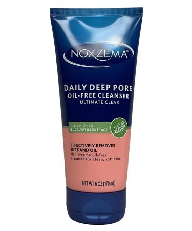 Noxzema Ultimate Clear Daily Deep Pore Cleanser 6 Oz (Pack of 18)