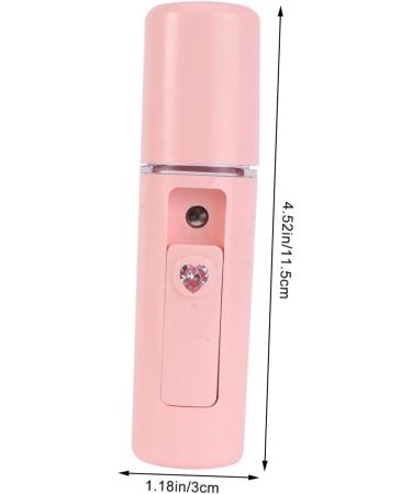 MUSISALY 1pc Humidifier Face Sprayer USB Makeup Device Handheld Spray Device Face Steamer Mini Pink Abs - Buy Online on SooperMarket.com