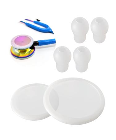 MDF EarTips Replacement FIts MDF Stethoscope & Classic 3 Cardiology 3 &Cardiology 4 Littman Stethoscope Replacement Parts & Littmann Stethoscope Parts Classic III Cardiology III & IV