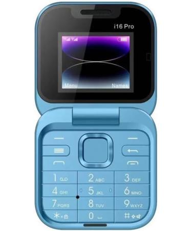 Jhialg Mini-Flip Handy - International Shipping | FM Radio Dual SIM Vibration Foldable Card Display | Perfect for Seniors - Buy Online on SooperMarket.com