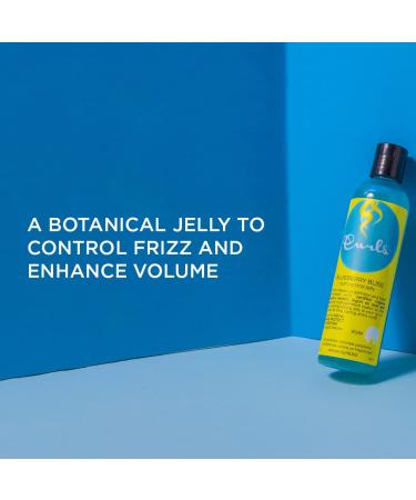 Curls Blueberry Bliss Control Jelly 8oz - Define & Defrizz for Wash & Go's, Twist Outs, Braid Outs, Roller Sets - All Hair Types - Buy Online on SooperMarket.com
