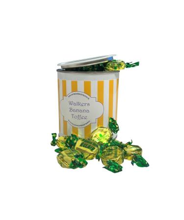 250g Paint Pot Tin of Walkers Banana Eclairs Toffees