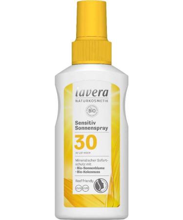 lavera Sensitive Sun Spray SPF 30 Sun protection Sun protection factor 30 Natural cosmetics vegan certified 100 ml