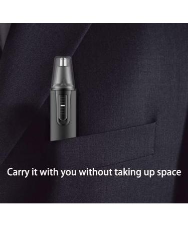 Portable Electric Eyebrow Trimmer & Nose Hair Remover - Lightweight Child Lock Perfect for Travel - Easy Cleansing - Buy Online on SooperMarket.com