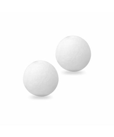 Dryer Balls Wool Tumble Balls Natural Dryer Balls Reusable Wool Balls Washing Ball Fabric Softener Laundry Ball Reducing Drying Time Wrinkles Useful Cleaning Clothes Household Accessories 2 Pcs