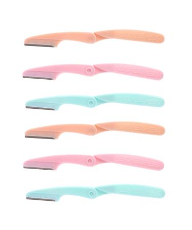 Frcolor 6pcs Eyebrow Razor & Facial Hair Remover for Women - Precision Trimmer Set - Buy Online on SooperMarket.com
