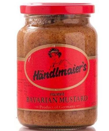 Hndlmaier's Sweet Bavarian Mustard 13.4 Oz / 385 Gr - 3 Pack | Premium Mustard Condiment - Buy Online on SooperMarket.com