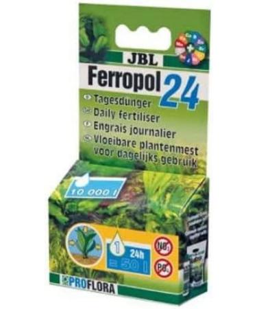 JBL Ferropol 24 daily plant fertilizer for freshwater aquariums 10 ml 2018000 10 ml (1 pack) daily fertilizer