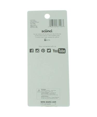 Scunci No-Slip Grip Mini Oval Top Jaw Clips - 8 Count, Pack of 1 - Buy Online on SooperMarket.com