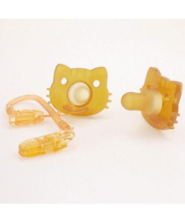 WT-DJJK Dummy Schnuller for Baby Girls | Silicone Cat Clip & Storage Box | Perfect Newborn Gift - Buy Online on SooperMarket.com