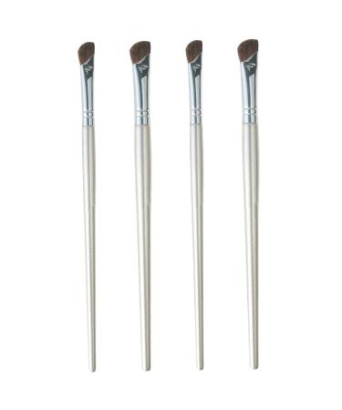 CANIGHT 4pcs Nose Shadow Brush Eye Shadow Brush Concealer Brush under Eye Makeup Accessory Artificial Fiber