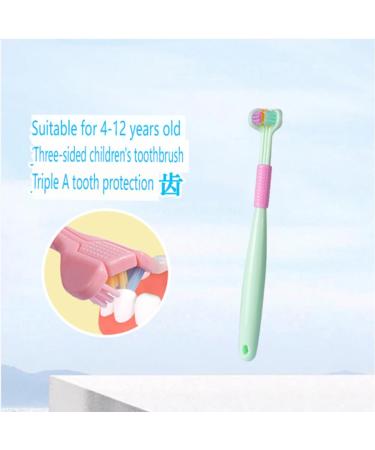 Vnduifh 3-Piece Sensory Joy Toothbrush Set - Three-Sided Soft Toothbrush for Children with Special Needs | International Shipping - Buy Online on SooperMarket.com