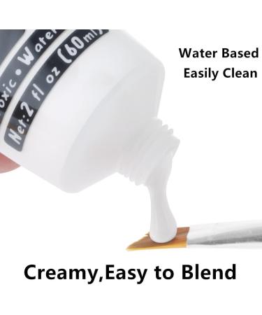 Go Ho Amazon Green Cream Face Body Paint - Water Based Face Painting for Adults & Children - SFX Cosplay Costumes, Festivals, Halloween - 2.37oz (70ml) - Buy Online on SooperMarket.com