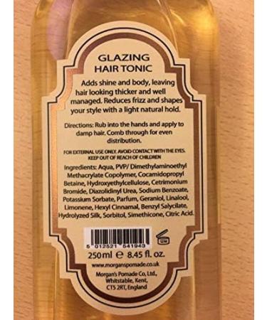 Morgan's Glazing Hair Tonic 250ml - Professional Hair Care Solution - Buy Online on SooperMarket.com