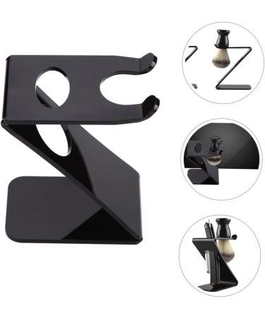 Mikinona Shaving Stand | Premium Razor & Brush Holder for Men | Stylish Organizer for Shaving Gear - Buy Online on SooperMarket.com
