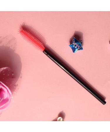 50PCS Disposable Silicone Eyelash Brush Wands - Mascara Applicator & Eyebrow Tools | Tower Shape Eyelash Extensions Supplies - Buy Online on SooperMarket.com