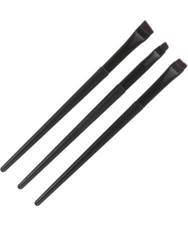 Baluue 12 Pcs Female Black Oblique Eyeliner Brush Ultra Thin Eyeliner Brush - Buy Online on SooperMarket.com