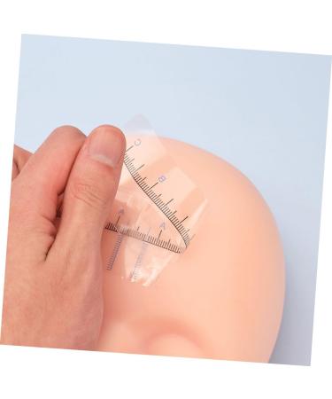 Housoutil 50pcs Eyebrow Positioning Ruler Stickers Eyebrow Template Eyebrow Positioning Tool Disposable Suite - Buy Online on SooperMarket.com