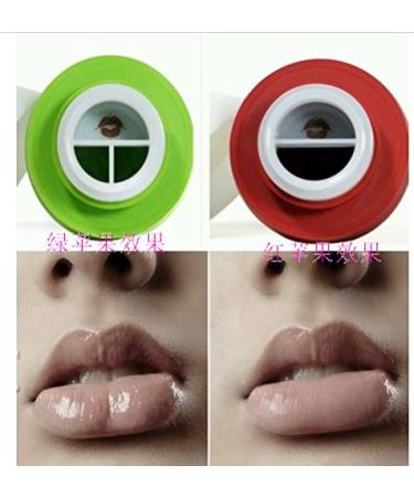 MQUPIN Lip Plumper Device Enhancer +GEL Mouth Cover - Red (Single-Lobed) - Buy Online on SooperMarket.com