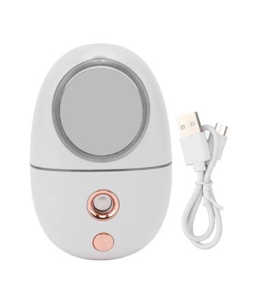 Handy Mini Mister Handy Mini Mister Cute 35ml Portable Silent USB Rechargeable 200mAh Mist Sprayer with Mirror for Face Hydrating White