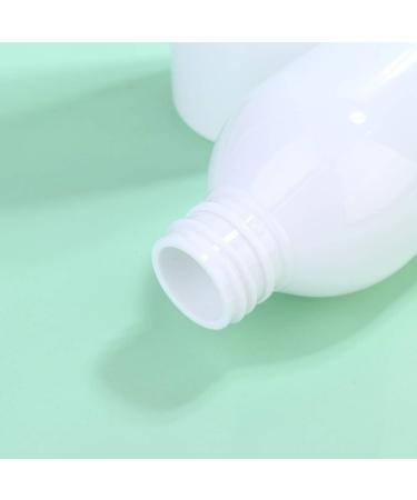 Minkissy 6pcs Portable Dispensing Empty Bottles Clear Water Bottle Refillable Shampoo and Conditioner Cosmetic Containers Shampoo Bottles Empty Shower Gel Bottle White Travel Lotion Filling - Buy Online on SooperMarket.com