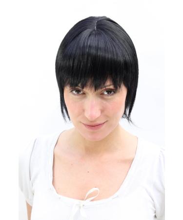 WIG ME UP 1003-1 Short Black Straight Frayed Bob Wig | Best International Shipping - Buy Online on SooperMarket.com