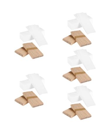 FRCOLOR 1000 STK wax papier wax pencil wax sticks for the face Face wax strip to remove hair removal wooden sticks wooden sticks wax pounds for hair removal waxed body