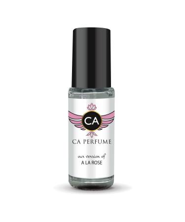 CA Perfume Impression of Maison Francis A La Rose For Women Replica Fragrance Body Oil Dupes Alcohol-Free Essential Aromatherapy Sample Travel Size Concentrated Long Lasting Roll-On 0.14 Fl Oz/4ml-X1
