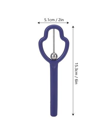 Tongue Tip Trainer - Portable Mouth Muscle Training Device for Clear Speech (Blue) | Improve Speech & Communication Skills - Buy Online on SooperMarket.com