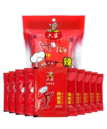 Delicious Sichuan Liupo Red Chili Powder/Chili Flakes,Hot Pot Dipping Sauce,Barbecue Ingredients BBQ Spice (10g-30bags)